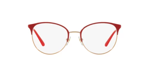 5100 - Red/Rose Gold frame / Clear lenses