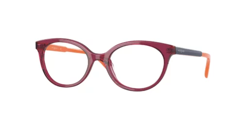2831 - Transparent Red frame / Clear lenses