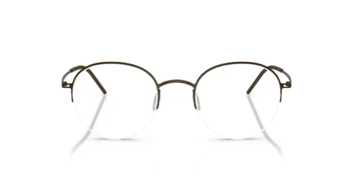 3438 - Matte Brown frame / Clear lenses