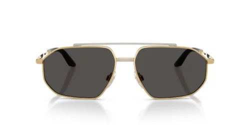 131387 - Gold/Silver frame / DARK GREY lenses