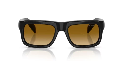 16K10X - Black frame / Yellow Gradient Light Brown lenses