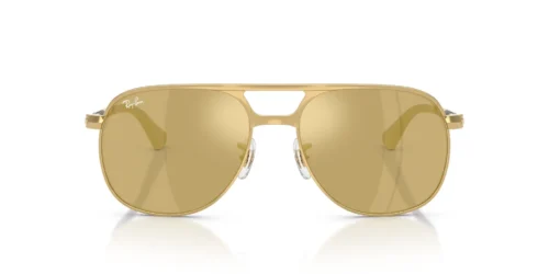 Ray-Ban Bill Max RB3793 Light Brown Mirror Gold