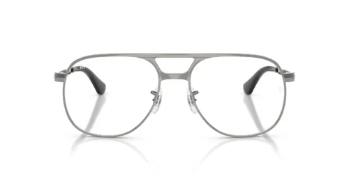 2502 - Gunmetal frame / Clear lenses