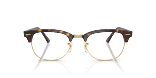 8287 - Havana & Gold frame / Clear lenses