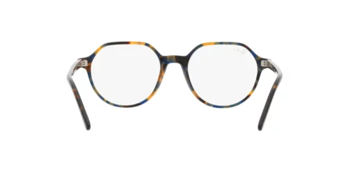 8174 - Yellow & Blue Havana frame / Clear lenses