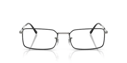 3179 - Black On Gunmetal frame / Clear lenses
