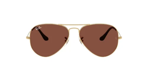 001/C5 - Arista Gold frame / Red lenses