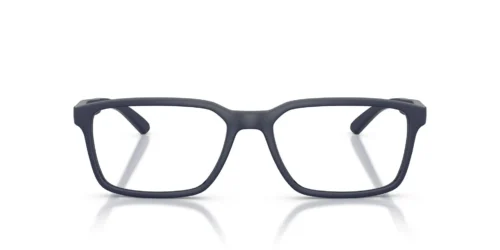 2762 - Navy Blue Matte Inside Outside frame / Clear lenses