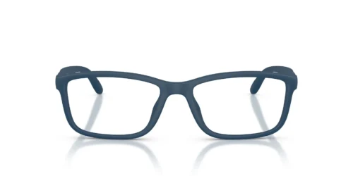 2762 - Matte Navy Blue frame / Clear lenses