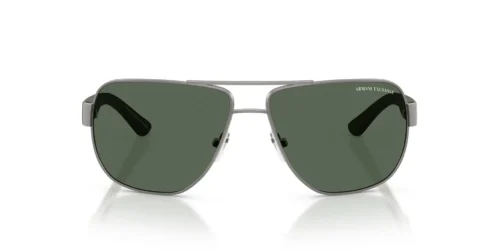 600371 - Matte Gunmetal frame / DARK GREEN lenses
