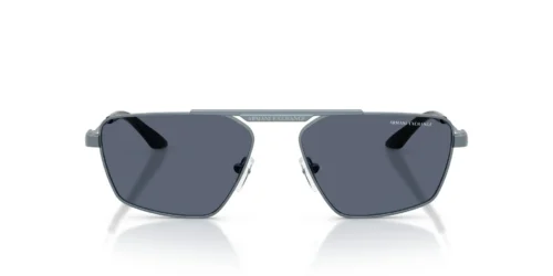 613287 - Metalised Matt Blue frame / DARK GREY lenses