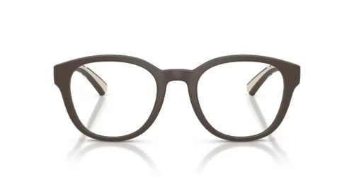4234 - Matte Brown frame / Clear lenses