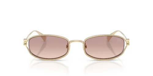 110913 - Light Gold frame / Brown Gradient lenses