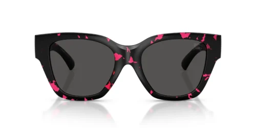 412687 - Fucsia Havana frame / DARK GREY lenses
