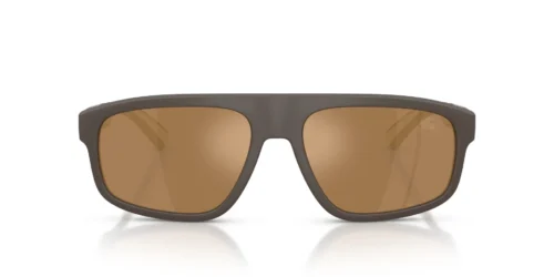 4234F9 - Matte Brown frame / Brown Mirror Bronze lenses