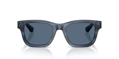 425580 - Striped Blue frame / DARK BLUE lenses