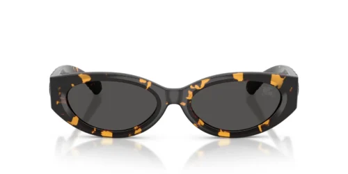 410687 - Yellow Havana frame / DARK GREY lenses