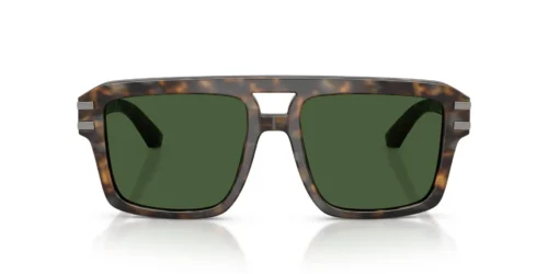 349971 - Dark Brown Havana frame / DARK GREEN lenses