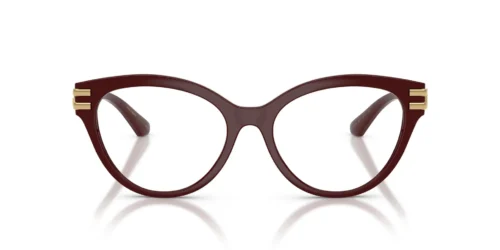 3091 - Bordeaux frame / Clear lenses