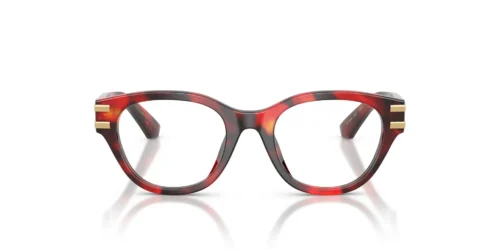 3491 - Monture rouge havane / Verres transparents