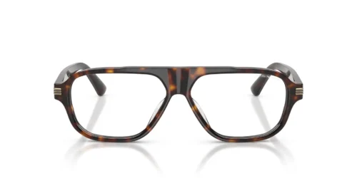 50261W - Shiny Havana frame / Clear lenses
