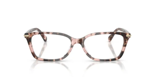 3913 - Pink Tortoise frame / Clear lenses