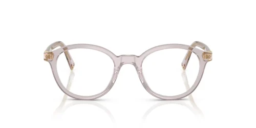 12W1O1 - Mauve Transparent frame / Clear lenses