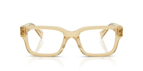 11T1O1 - Transparent Beige frame / Clear lenses