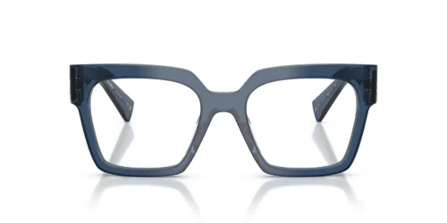 08Q1O1 - Blue Transparent frame / Clear lenses