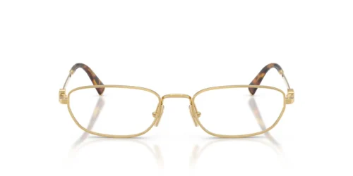 Miu Miu MU52ZV Gouden Montuur
