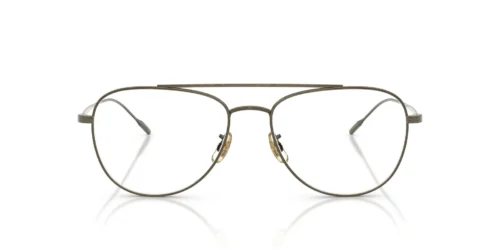 5284 - Antique Gold frame / Clear lenses