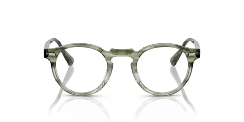1705 - Washed Jade frame / Clear lenses