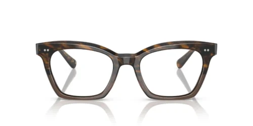 1732 - Sedona Red/Taupe Gradient frame / Clear lenses