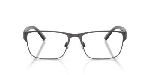 9215 - Shiny Dark Gunmetal frame / Clear lenses