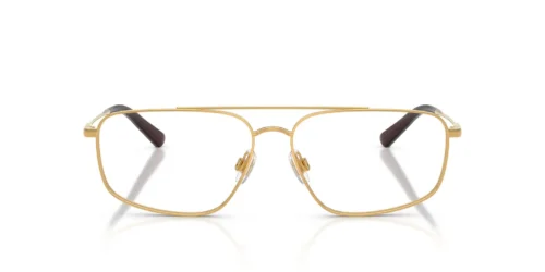 9402 - Shiny Brass frame / Clear lenses