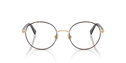 9393 - Pale Gold/Dark Havana frame / Clear lenses