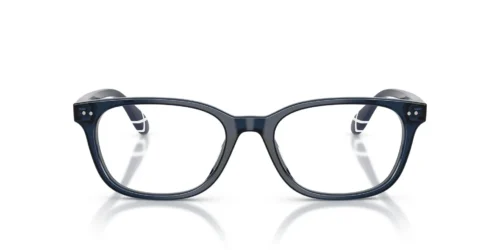 5470 - Shiny Transparent Blue frame / Clear lenses