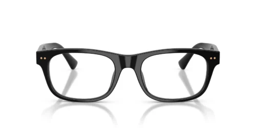 5001 - Shiny Black frame / Clear lenses