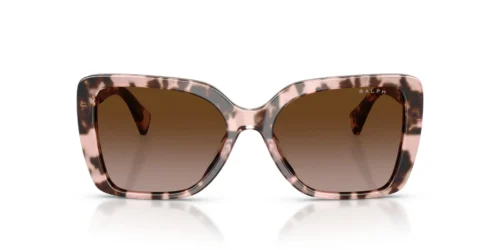 605813 - Pink Havana frame / Gradient Brown lenses