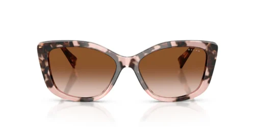 605813 - Pink Havana frame / Gradient Brown lenses