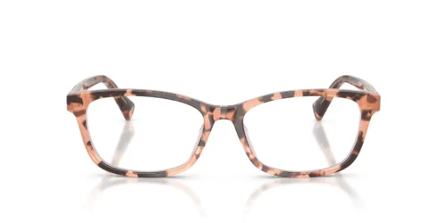 6295 - Rose Havana/Transparent frame / Clear lenses