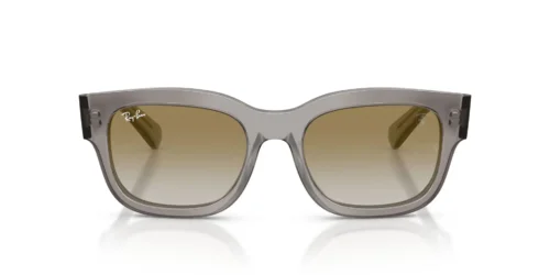 F7046E - Transparent Grey frame / Brown Mirror Gold lenses