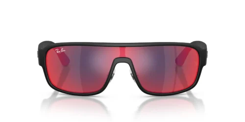 901S6P - Black frame / Dark Blue Mirror Violet lenses