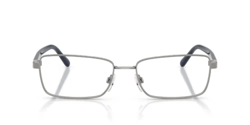 9002 - Shiny Gunmetal frame / Clear lenses
