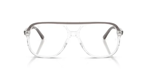8111 - Grey Transparent frame / Clear lenses