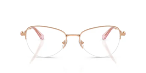 4014 - Montatura color oro rosa / Lenti trasparenti