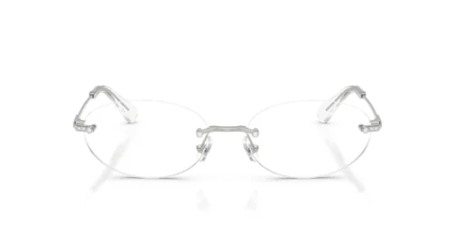 4001 - Silver frame / Clear lenses