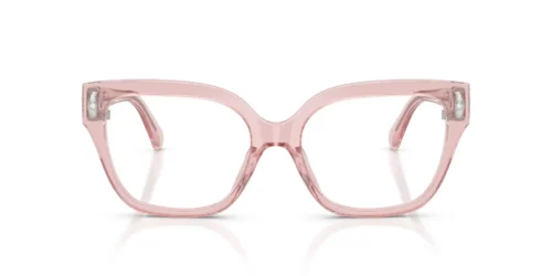 1105 - Transparent Pink frame / Clear lenses