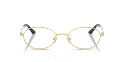 1523 - Gold Versace frame / Clear lenses
