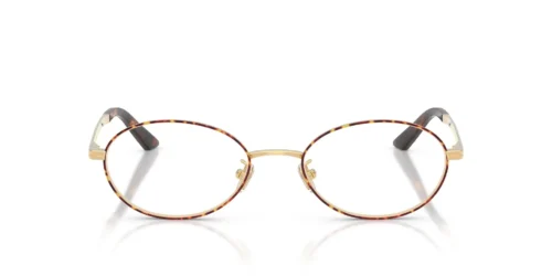 1525 - Gold Versace/Havana frame / Clear lenses